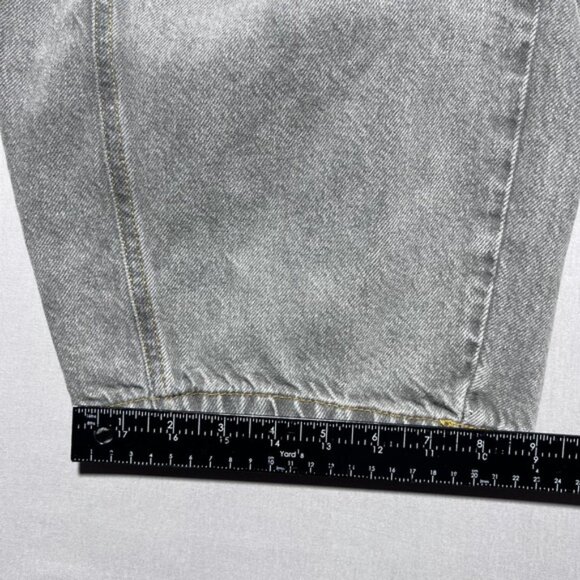 We The Free Lucky You Mid Rise Barrel Jeans Womens 26 Gray High Rise Pants - Picture 15 of 16